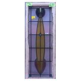 ANTIQUE STAINED GLASS WINDOW