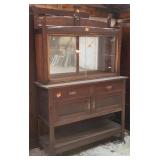 FRENCH ART DECO VITRINE BUFFET