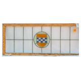 IRISH STAINED GLASS PANEL