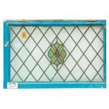 IRISH STAINED GLASS PANEL