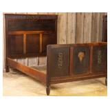 FRENCH ART DECO FULL BED