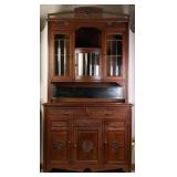 FRENCH ART DECO VITRINE BUFFET