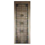 FRENCH ART DECO STAINED GLASS DOOR