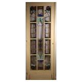 FRENCH ART DECO STAINED GLASS DOOR