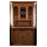 FRENCH RENAISSANCE REVIVAL VITRINE BUFFET