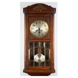 ENGLISH OAK REGULATOR CLOCK