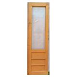 FRENCH ETCHED GLASS DOOR