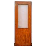 FRENCH ETCHED GLASS DOOR