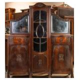 FRENCH ART DECO DRESSING VITRINE