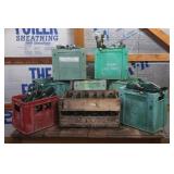 ANTIQUE FRENCH BEER & WINE BOTTLES