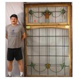 SCOTTISH STAINED GLASS PANEL