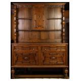 ENGLISH EDWARDIAN OAK SERVER