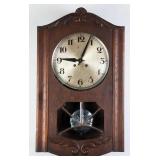 ENGLISH OAK REGULATOR CLOCK