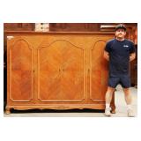 FRENCH CHIPPENDALE STYLE WARDROBE