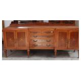 MONUMENTAL CONTINENTAL WALNUT SIDEBOARD