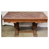 ENGLISH DRAW LEAF DINING TABLE