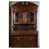 FRENCH RENAISSANCE REVIVAL VITRINE CABINET