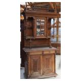 FRENCH RENAISSANCE REVIVAL OAK BUFFET
