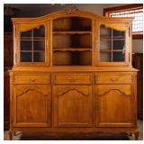 FRENCH OAK BUFFET DEUX CORPS