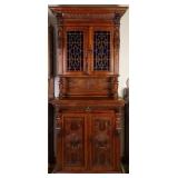 FRENCH RENAISSANCE REVIVAL STAINED GLASS VINTRINE