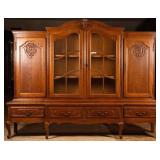 FRENCH CARVED OAK BUFFET