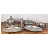 7 PEWTER TABLE ARTICLES