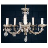 VENETIAN STYLE 5-LIGHT CHANDELIER