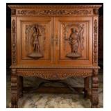 MONUMENTAL FRENCH RENAISSANCE REVIVAL CABINET