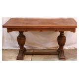 ENGLISH JACOBEAN STYLE OAK PUB TABLE