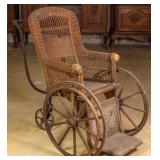 GEO F. SARGENT CO. VICTORIAN WHEELCHAIR