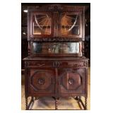 FRENCH ART NOUVEAU MIRRORED BUFFET