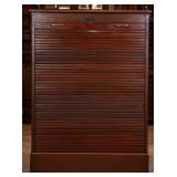 ENGLISH EDWARDIAN OAK FILE CABINET