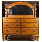 ENGLISH QUEEN ANNE STYLE BUFFET