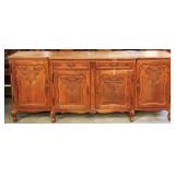 FRENCH COUNTRYS STYLE OAK SIDEBOARD