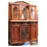 FRENCH ART NOUVEAU MARBLE TOP BUFFET