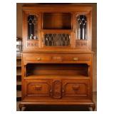 FRENCH CHIPPENDALE STYLE VITRINE BUFFET