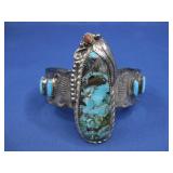 S.S. SW Turq. Coral 71.8 GMS TW Hallmarked