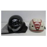 Two Helmets Bell & DGV Sz S See Info