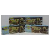 Four Athearn Miniature Train Sets