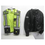 Military Escort Reflective Vest W/Riding See Info