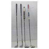 Four Golf Clubs Super Stroke & More