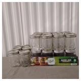 New 30 Ball Mason  Pint Canning Jars & Lids