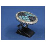 Vtg S.S. Zuni Ring Hallmarked 19g