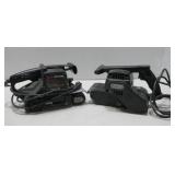 Two Craftsman Electric 3' Sanders Both Powers On