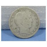 1904 Barber Half Dollar 90% Silver