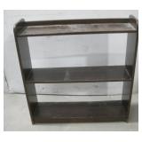 Wooden Three Tiered Shoe Shelf 27.5' x 8' x 28.5'