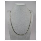 S.S. Milor Italy Herringbone Chain Necklace