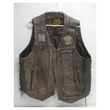 Milwaukee Leather Riding Vest W/Patches See