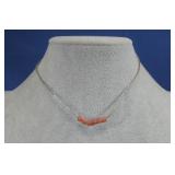 Beaded Necklace S.S Clasp See Info