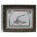 Joe Hudson Tsesie Original Signed N/A Art See Info